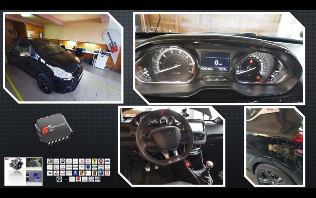 Peugeot 208 GTI 1.6THP MY2017 STAGE 1 8200km in bord